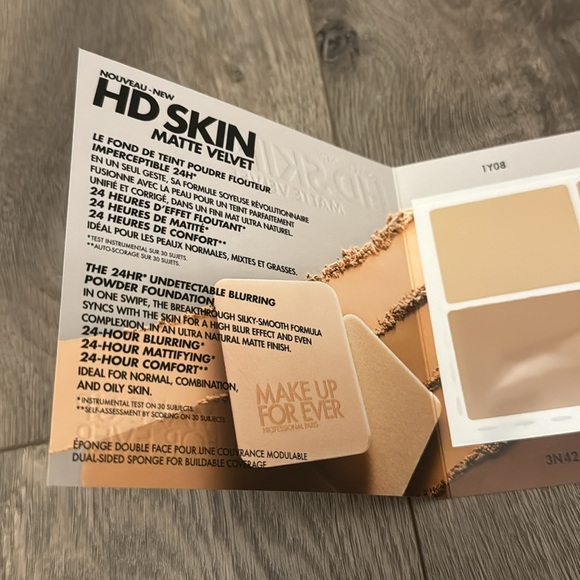 NEW Make Up For Ever HD Skin Matte Velvet Powder Sample Set of 4 Shades Travel - Picture 4 of 6